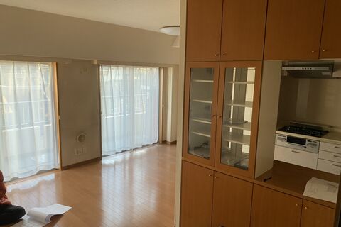マンション内装解体前
